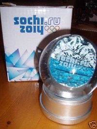Sochi 2014 Olympic Snowglobe