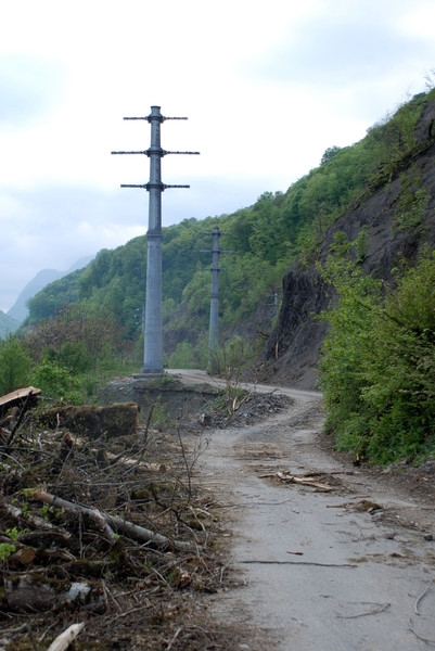 дорога в Красную поляну