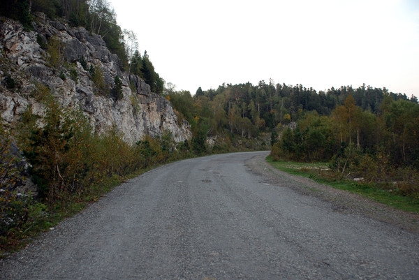 дорога в Хаджох