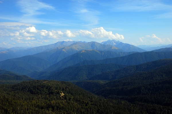 вид на горы