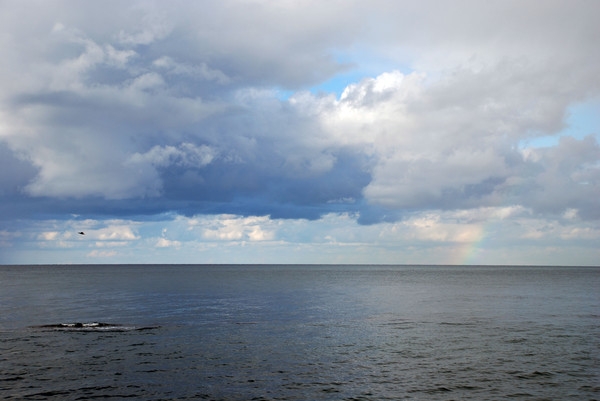 радуга над морем