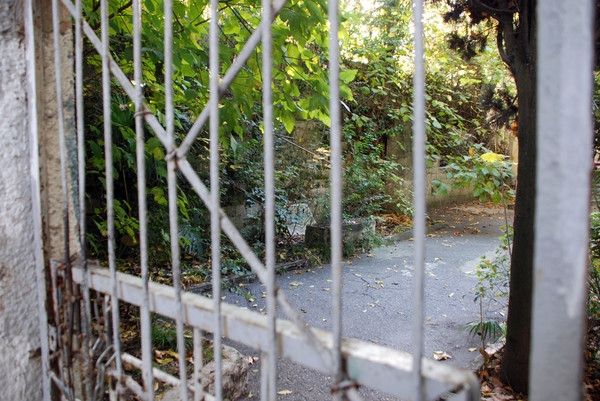 вид через калитку