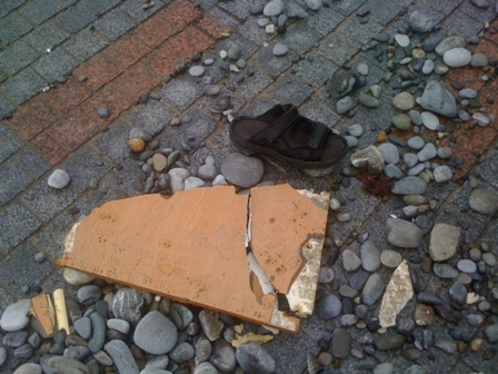 чья-то тапка