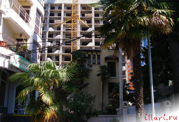 Сочинские застройки...