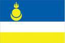 Флаг республики Бурятия