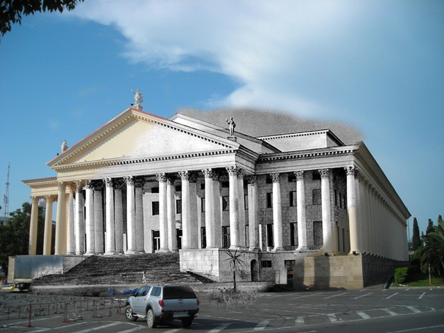 Сочи, зимний, театр