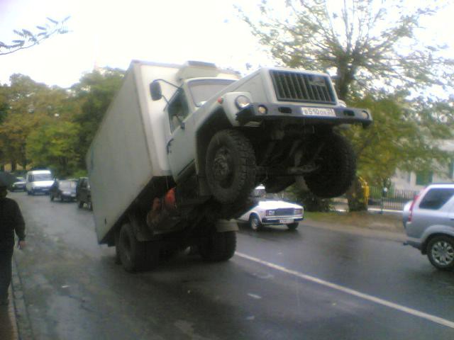 А это Газом на Маячном подъёме!