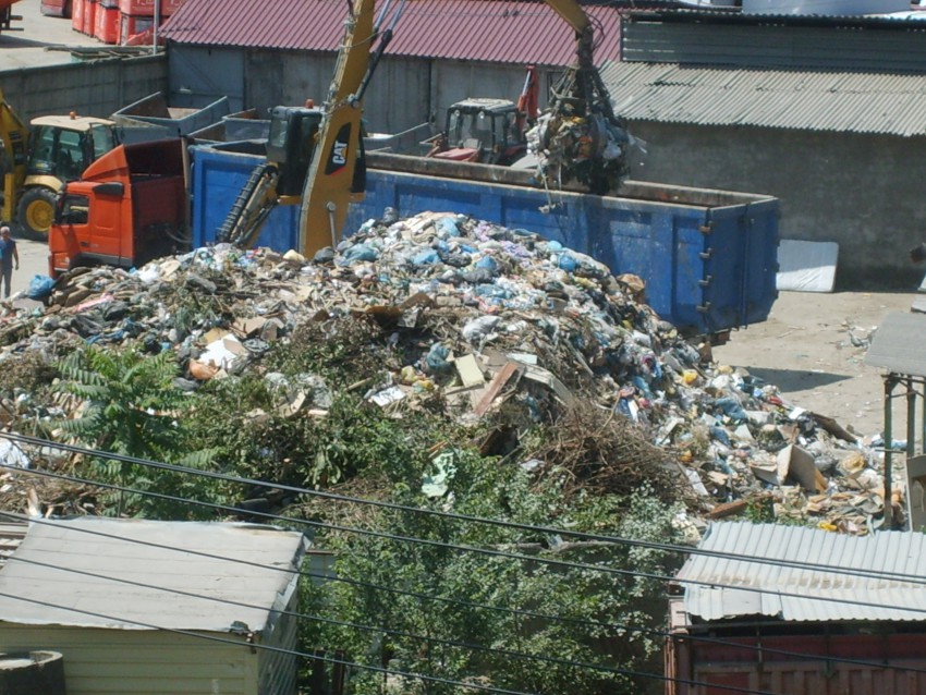 Свалка САХ на ул. Транспотрной