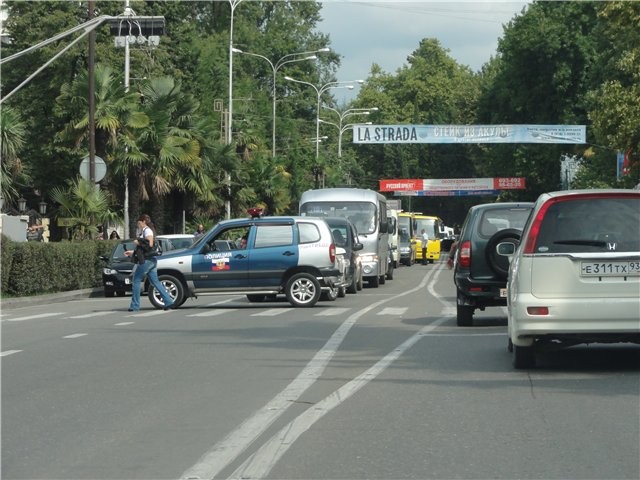 Источник пробки на Горького 24.09.2011