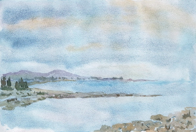 Пасмурный день в апреле