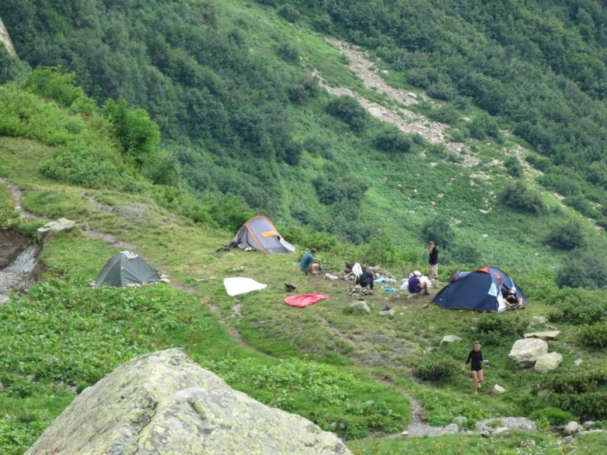 Палаточный городок встретившийся нам Палаточный городок встретившийся нам