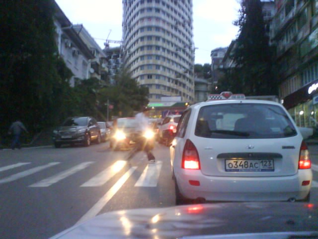 небольшая пробка