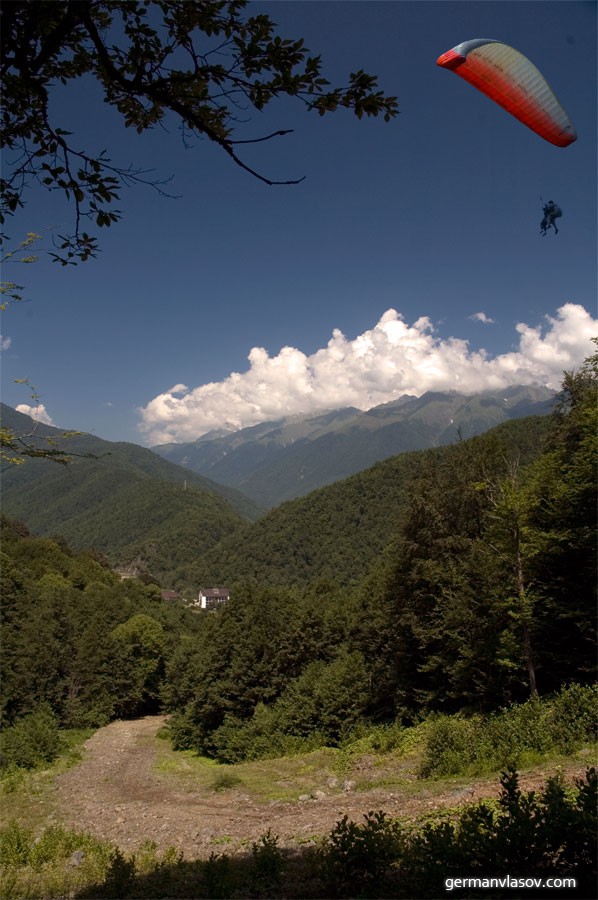 А Красную Поляну помните зеленой?