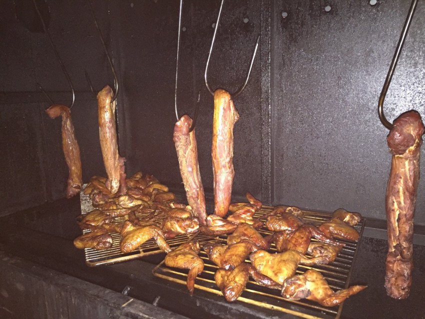 Копчение рыба, мясо, Дагомыс