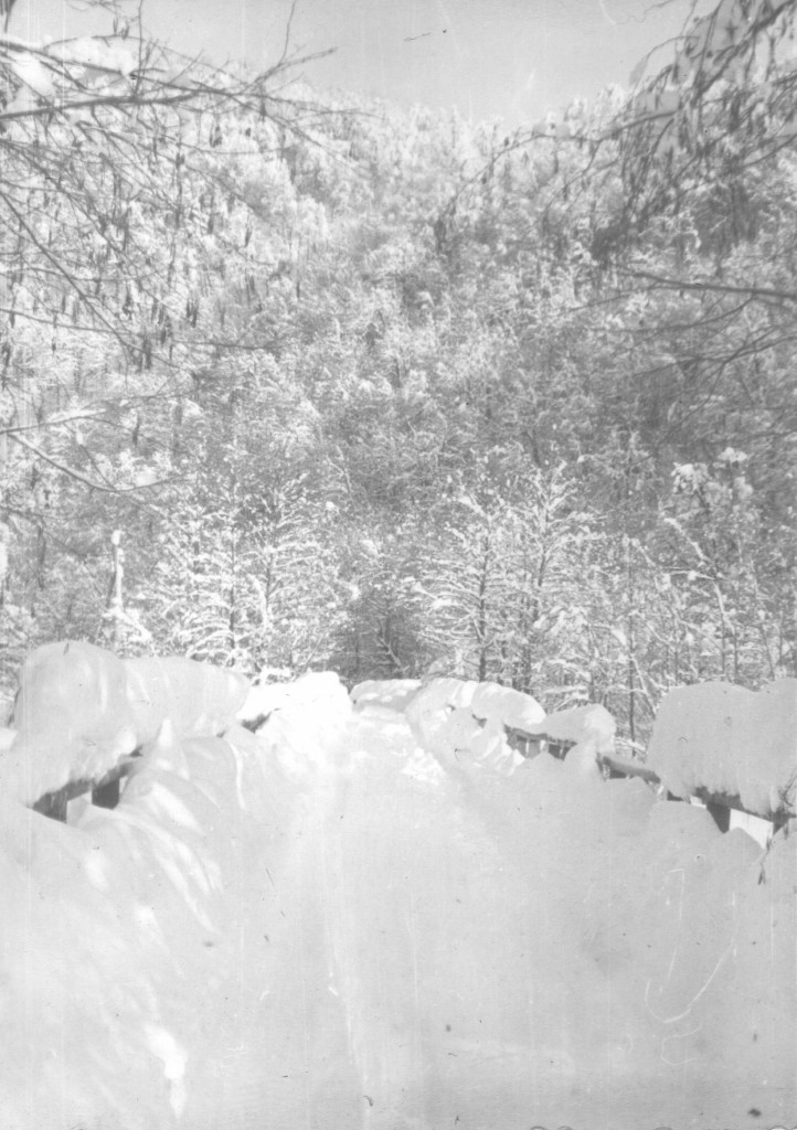 ЗИМА 1983 , мост через р.Мзымта