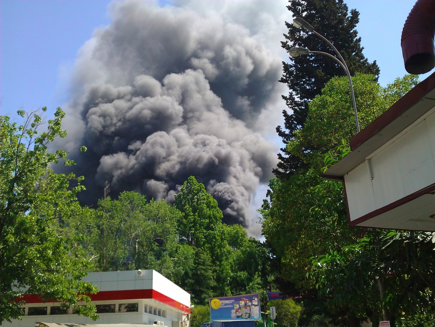 Пожар на Чехова