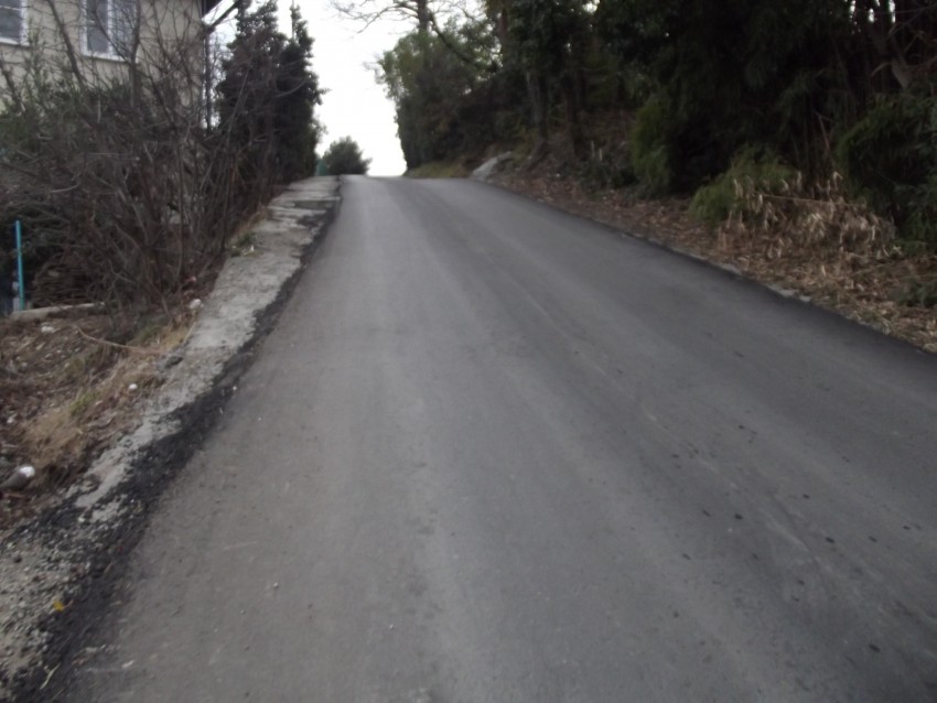 Вот так сейчас выглядит эта дорога