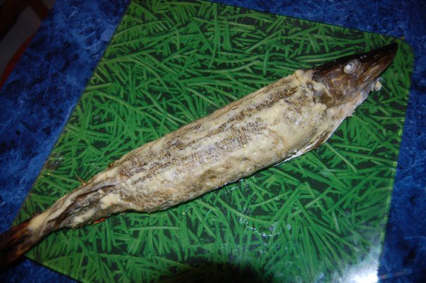 еще одна щучка фаршированная...