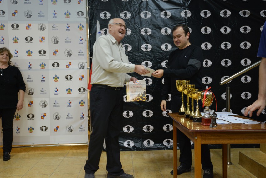 Несветов Л.Ф. лучший ветеран 60+