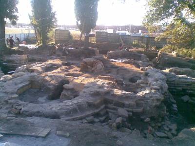 раскопки в имеретинке