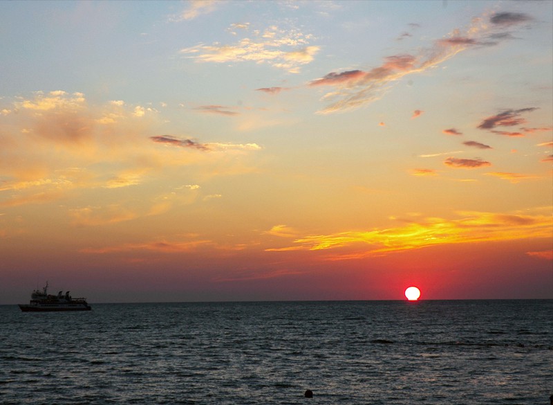 Сочи. Закат.