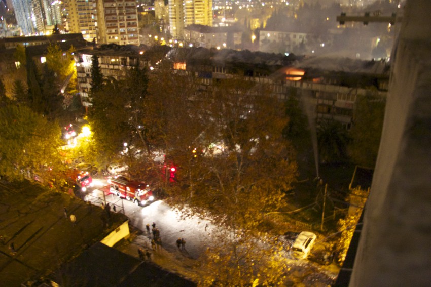 Пожар локализован