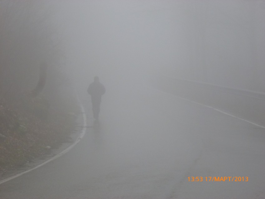 Тренировка в любую погоду! (по дороге на Ахун)