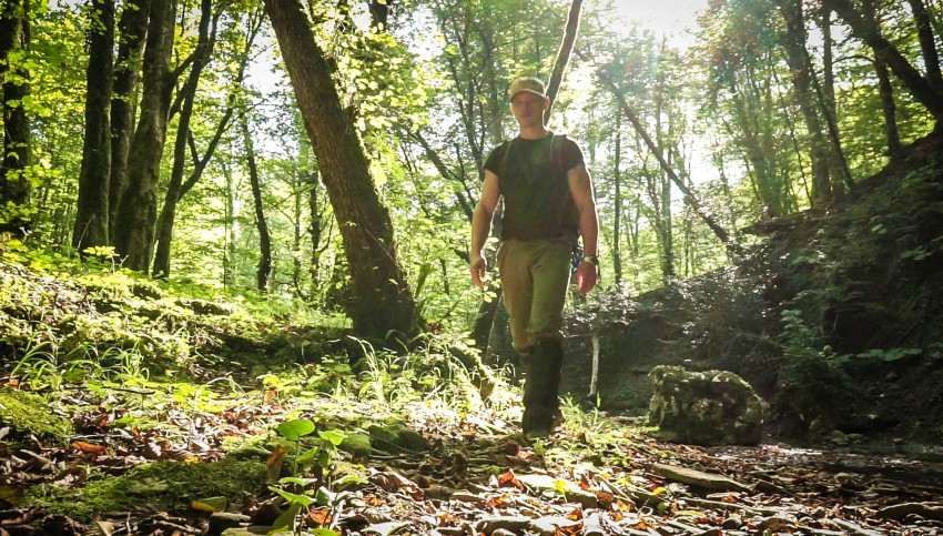 Поиск места для наведения переправы Поиск места для наведения переправы