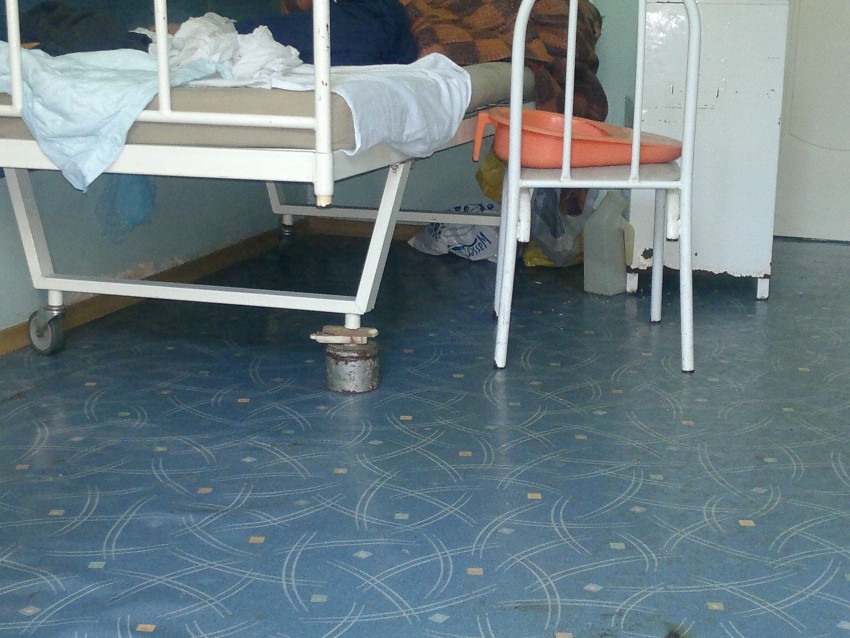 Такие кроватки в больнице