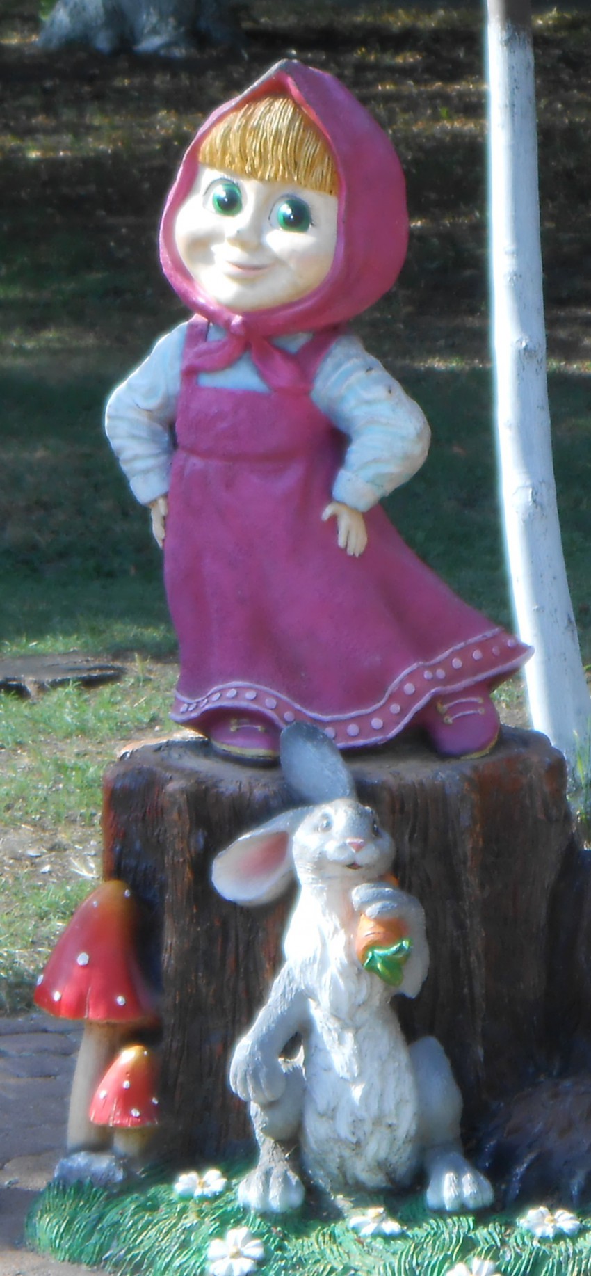 Маша и медведь в г. Курганинске