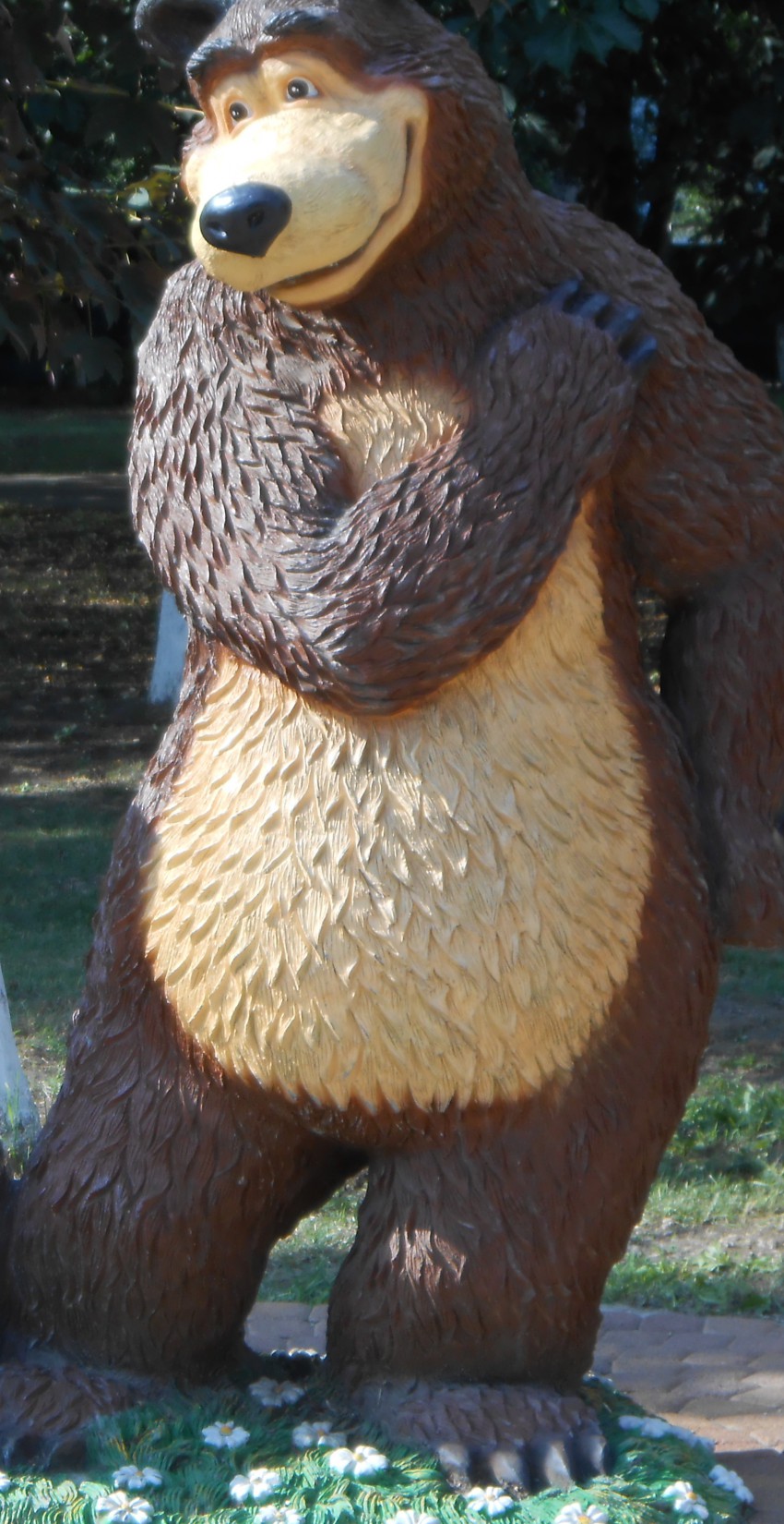 Маша и медведь в г. Курганинске