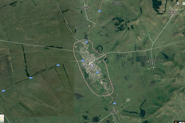 Ташир со спутника