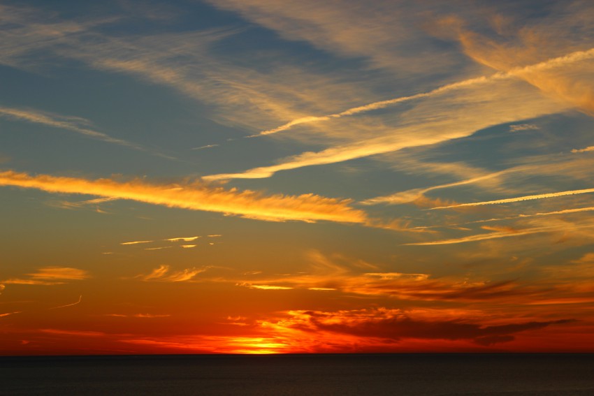 Солнце в закате 22.10.2014