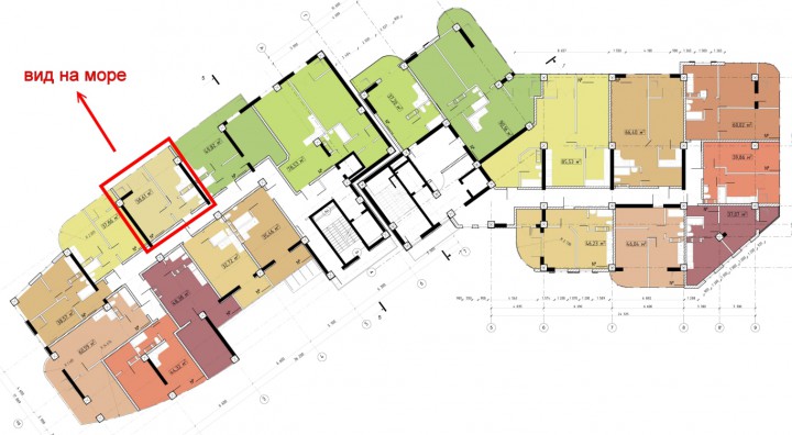 Квартира в ЖК "Золотой Колос". Фабрициуса.