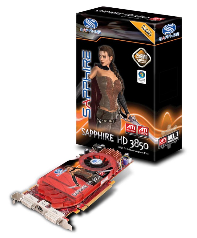 Sapphire Radeon HD3850 512MB 