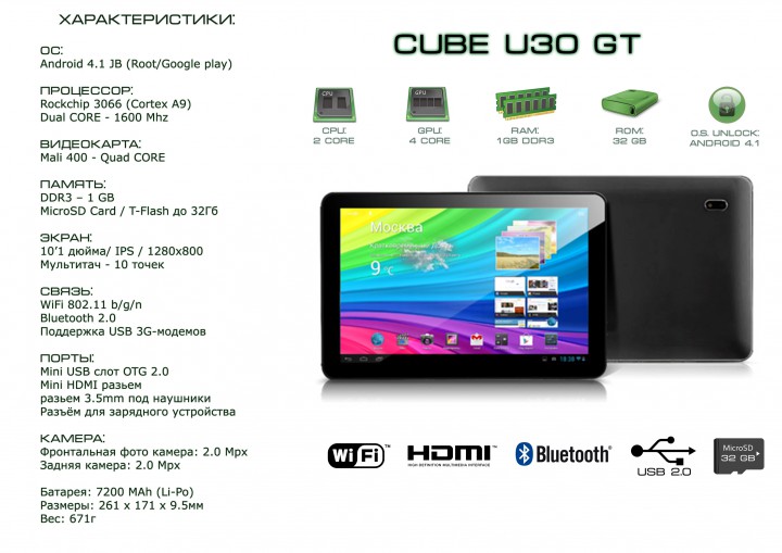 CUBE U30 GT