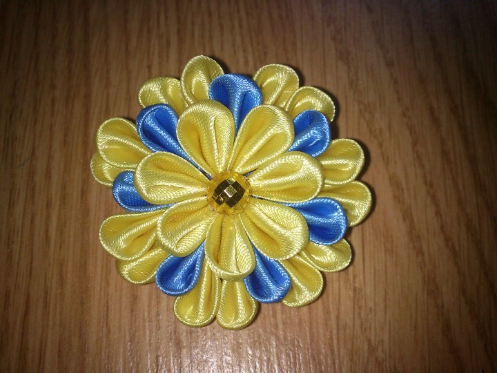 Заколки и резинки ручной работы