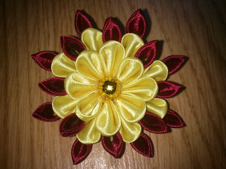 Заколки и резинки ручной работы