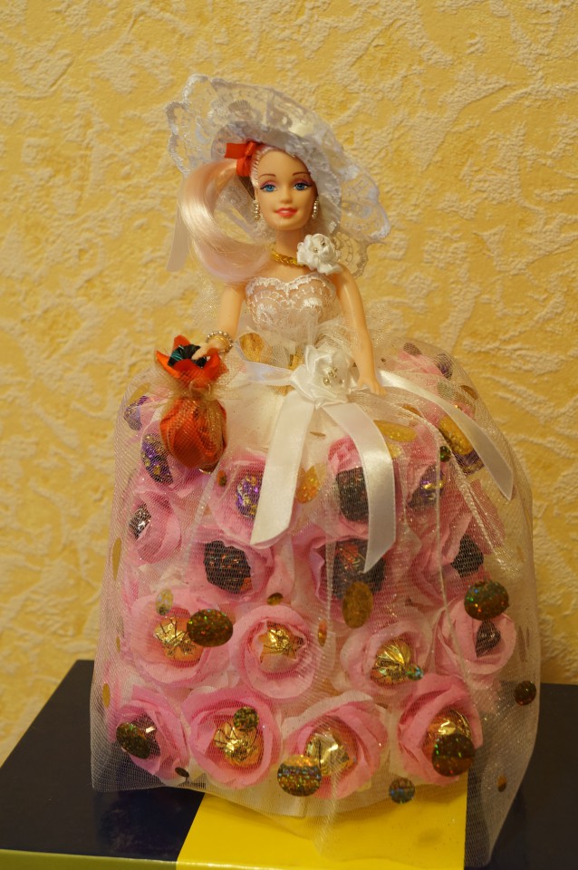 букеты и композиции из конфет