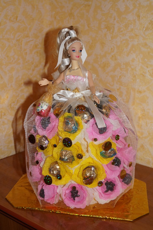 букеты и композиции из конфет