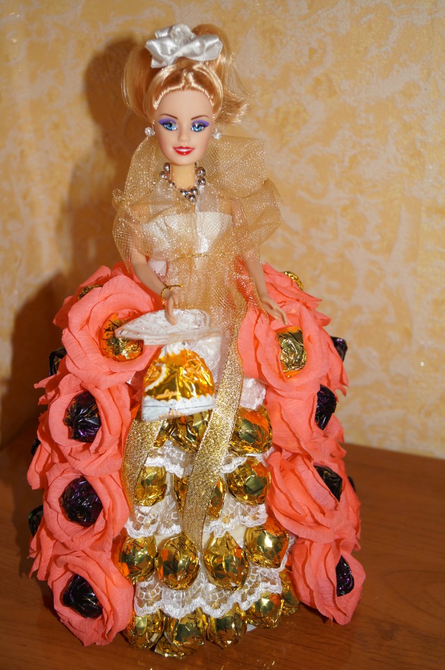 букеты и композиции из конфет