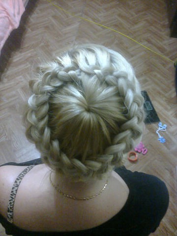 Плетение кос и прически