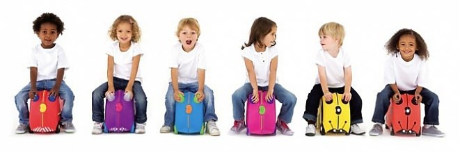 Чемоданчики на колесиках TRUNKI для детей