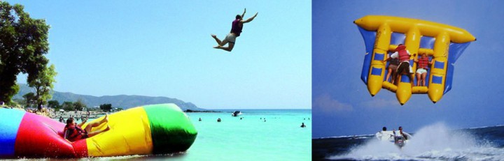 Продажа надувных батутов, водных аттракционов, блобов, зорбо шар