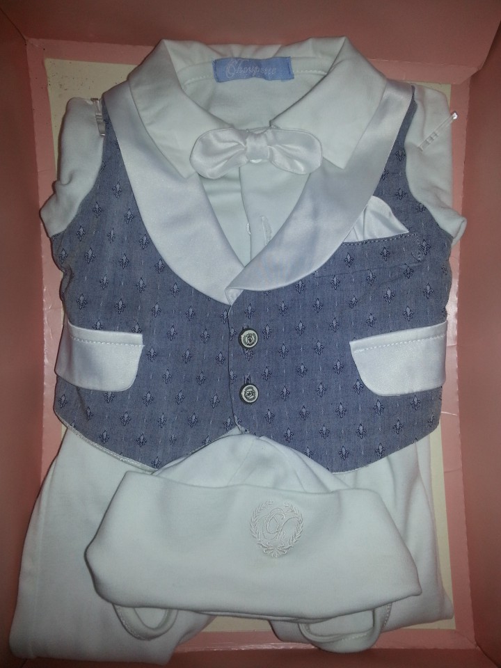 детский комплект на выписку для мальчика