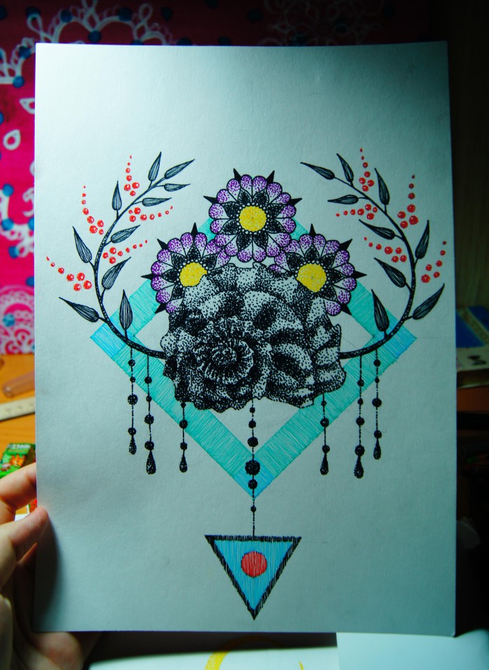 Татуировки в различных стилях