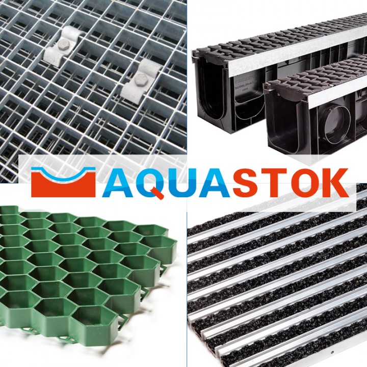 Системы дренажного водоотвода, придверная очистка, газонная реше