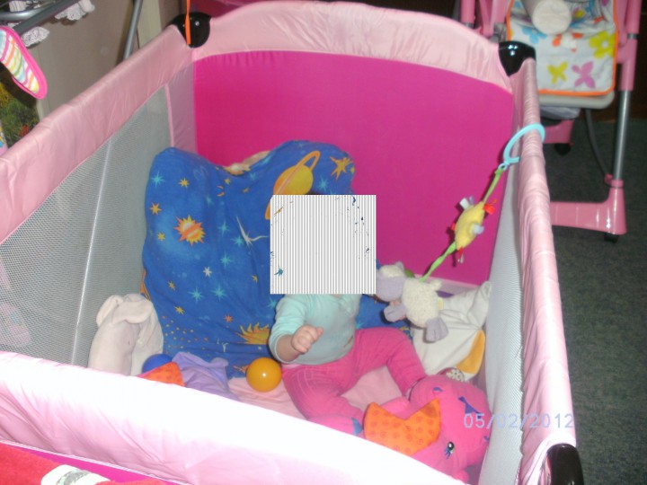 Манеж-кроватка