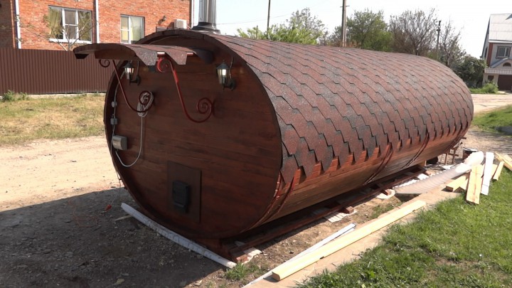 Баня бочка в наличии и под заказ