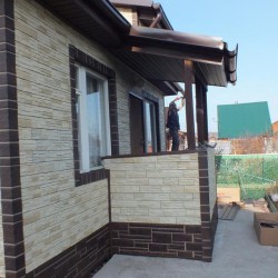 Продам панели «под камень» для облицовки фасада и цоколя.